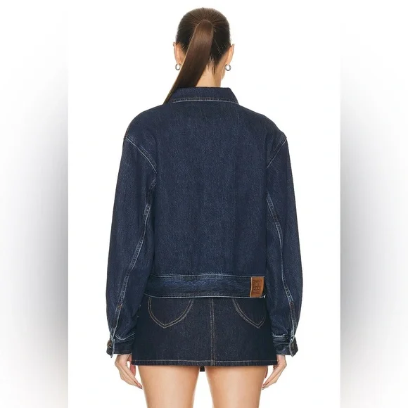TOTEME Denim Crop Jacket Organic Cotton - Picture 6 of 10